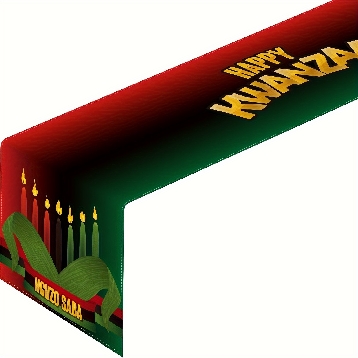 Happy Kwanzaa Linen Table Runners African Heritage Holiday Dining