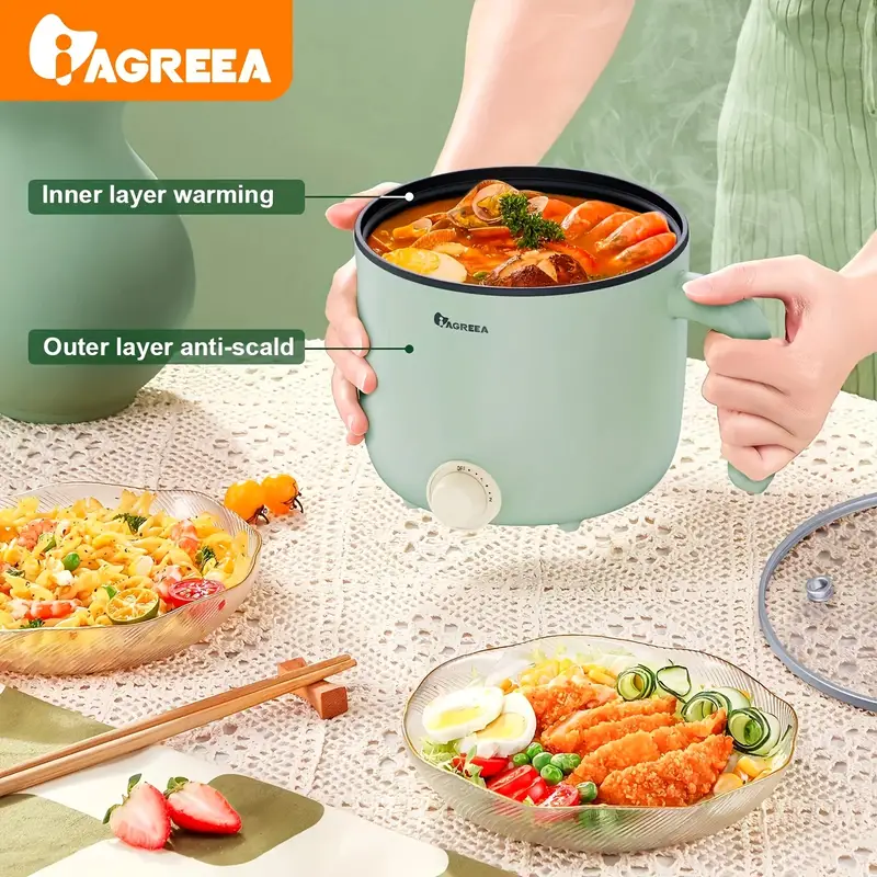 Iagreea Electric Rice Cooker, Small Rice Cooker, Multifunctional