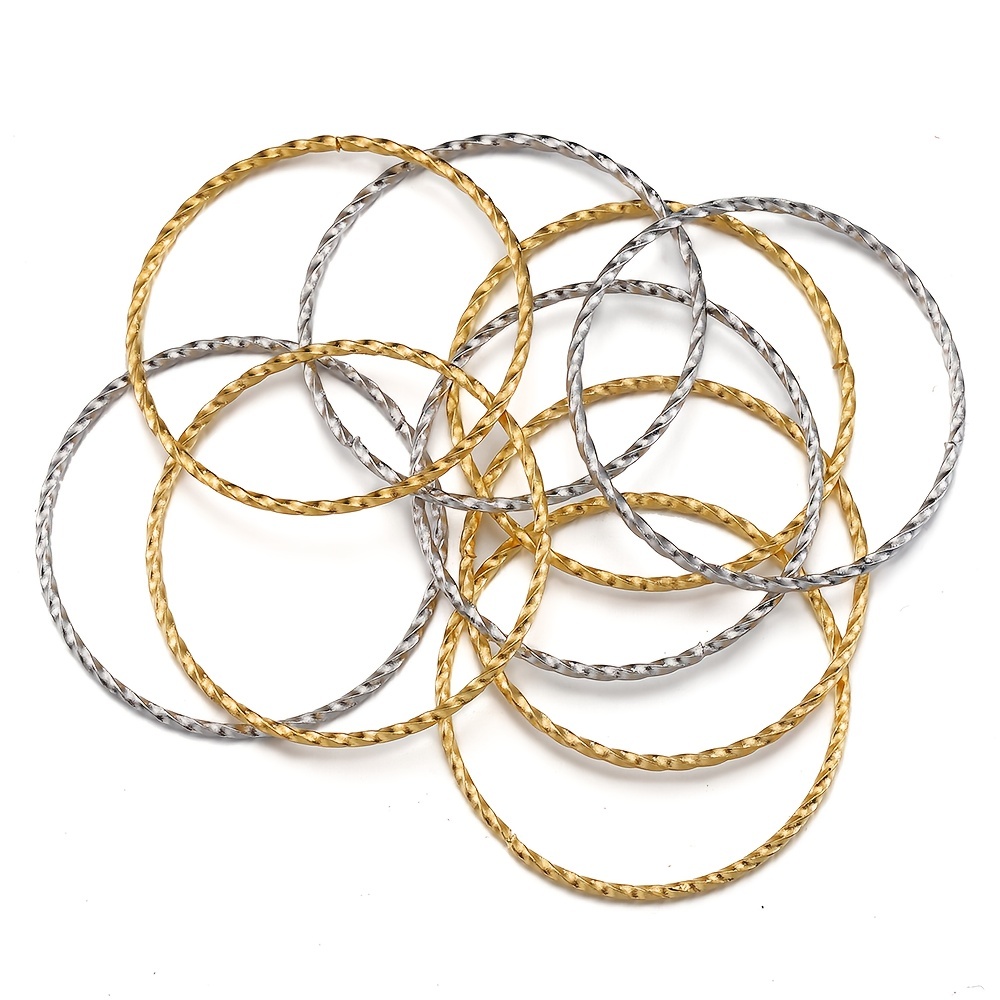 Spiral hot sale jump rings