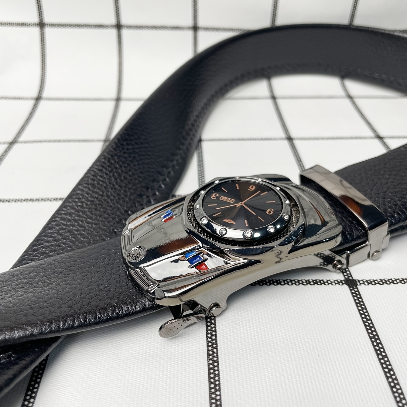 Men's Casual PU Leather Belt