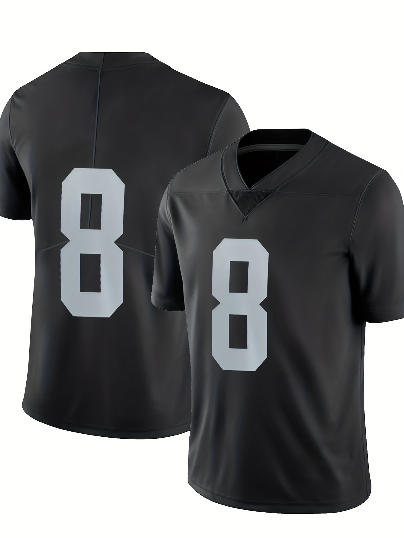 Oakland Raiders NFL Baseball Jersey Shirt –