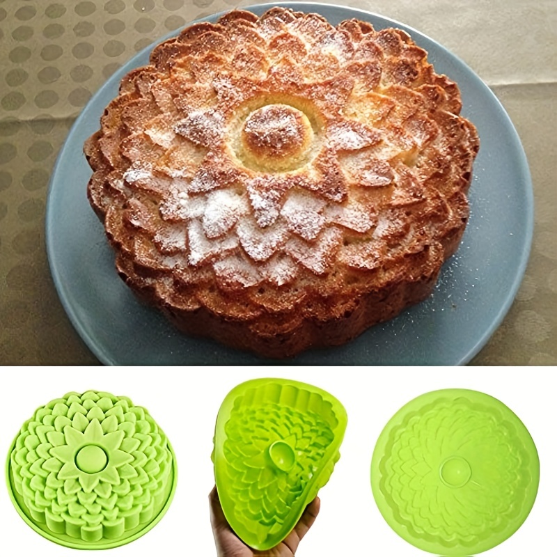 Silicone Bundt Pan, Heritage Bundtlette Cake Mold, For Fluted Tube