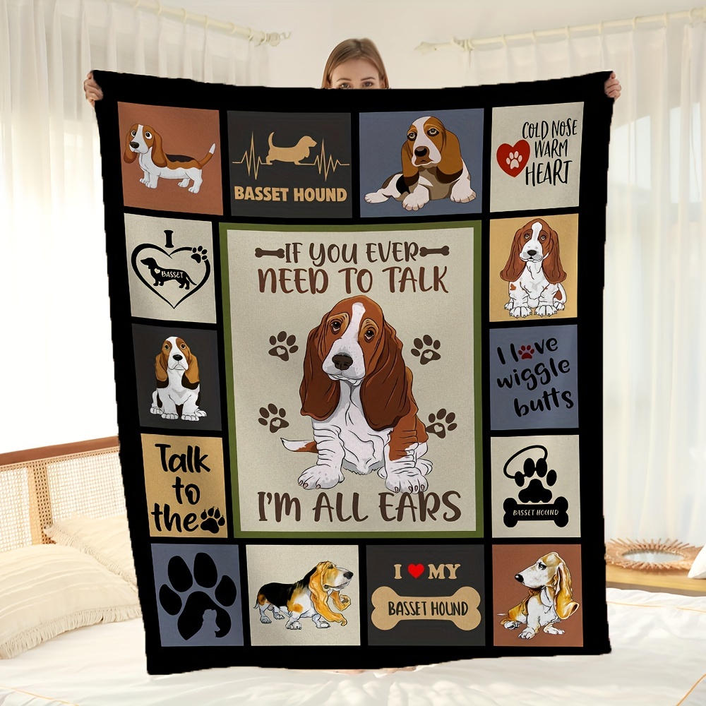 Basset hound online quilt