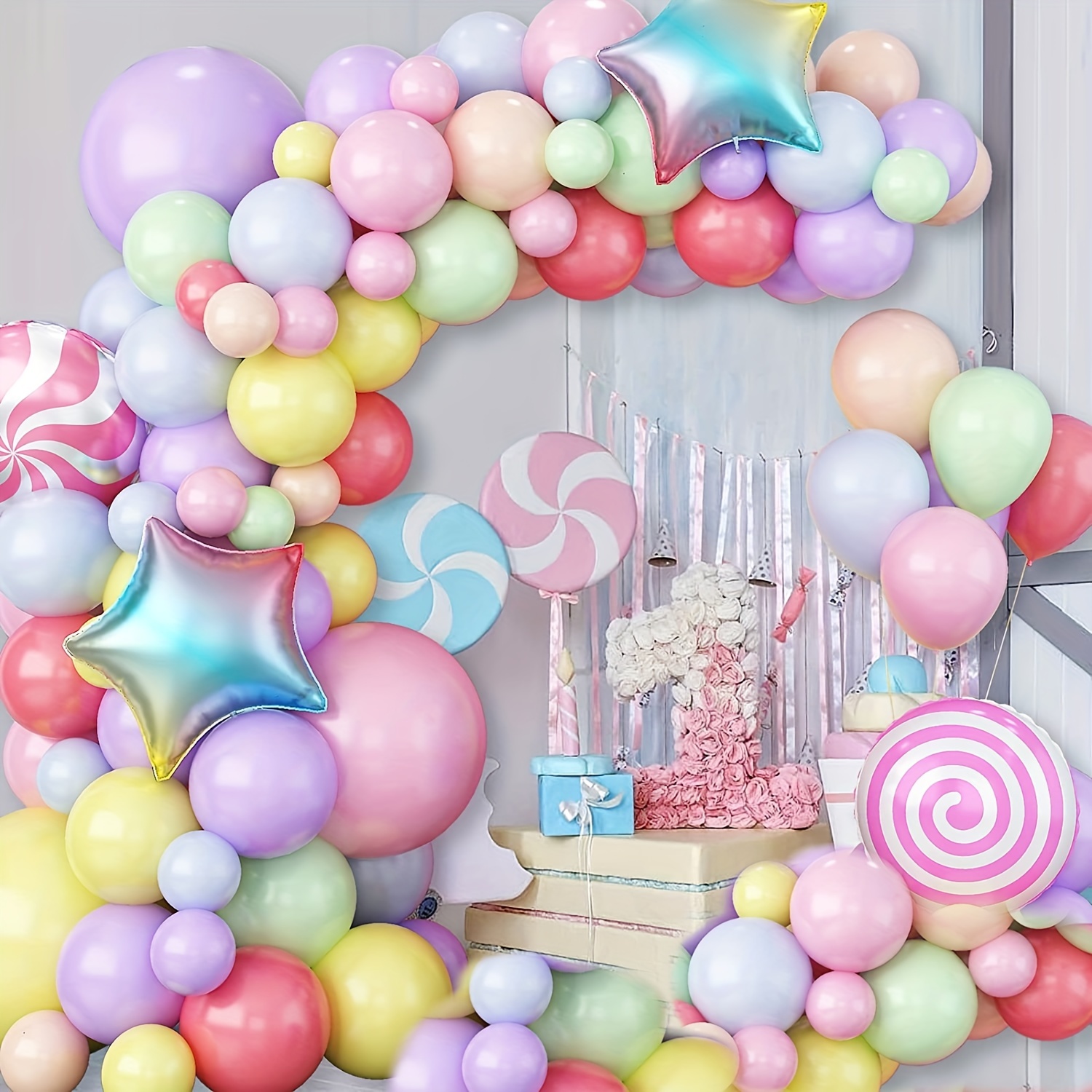 20pcs Pastel Balloons Macaron Candy Colored Latex Balloons Pastel