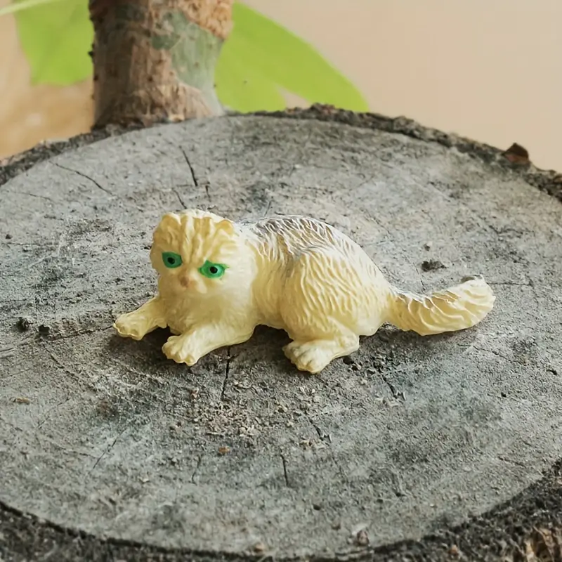 6 Pcs-set Kitten Figurines Cartoon Cat Miniature Figurine Dollhouse Garden  DIY Ornament Decoration Crafts Micro Landscape - AliExpress