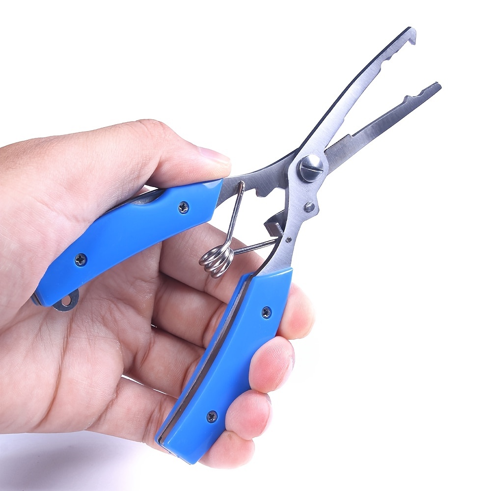 1pc Multifunctional Fishing Plier With Scissor Braid Line Cutter, Hook  Remover, And Tackle Tool - Perfect For Anglers Looking To Streamline Their  Gear And Catch More Fish