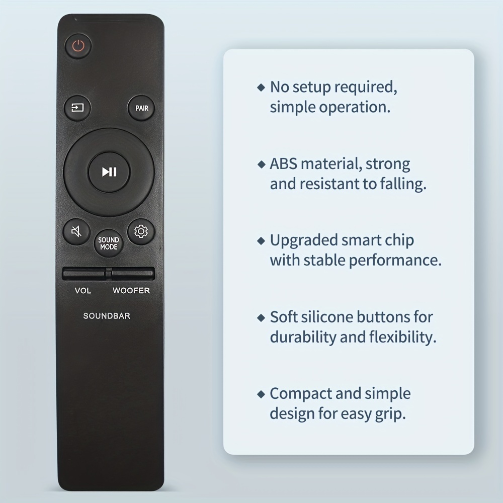 Télécommande universelle Samsung, Convient à tous les modèles Samsung  Smart TV