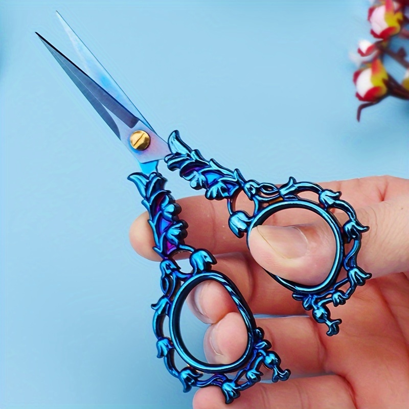 Octpeak Multi Purpose Small Embroidery Curved Scissors Thread Cutting  Scissors DIY Sewing Accessories,Tailor Scissors,Small Scissors