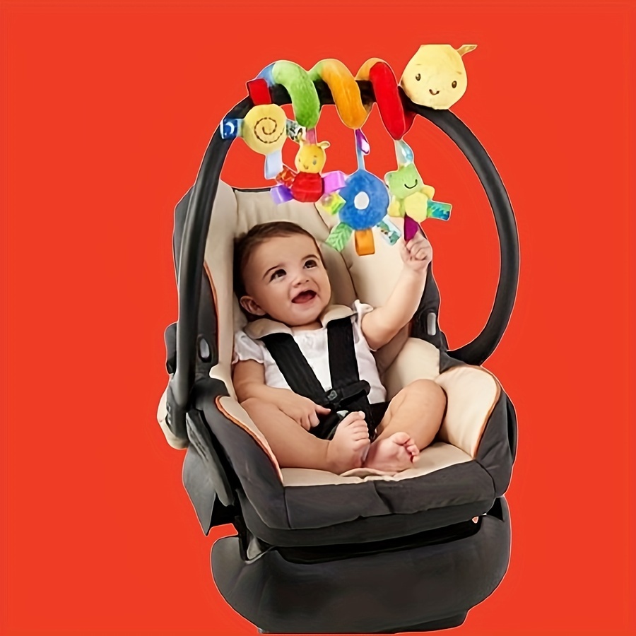 Newborn Activity Plush Toy: Baby Stroller & Car Seat Spiral Hanging Toy For  Bed Bassinet Crib & Carrier - Black & White Sensory Toy - Perfect Gift! -  Temu Mexico