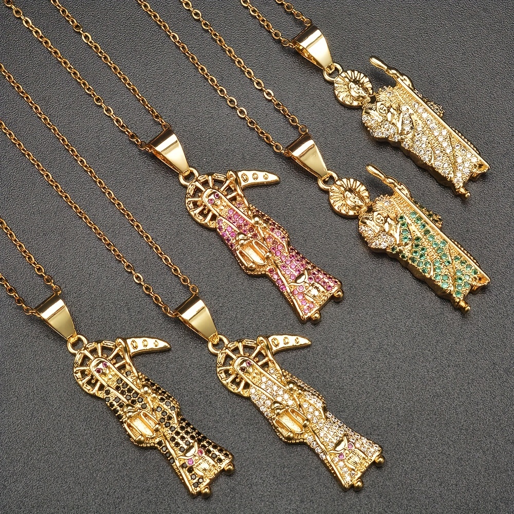 Mexican san judas on sale necklace