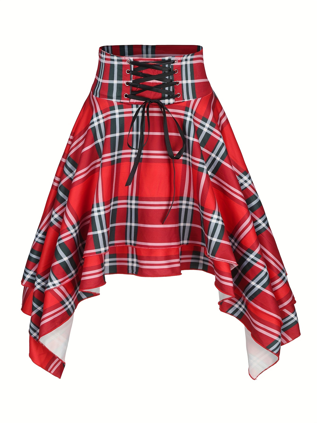Buy Women's Women's Asymmetric Block Pleated Skirt