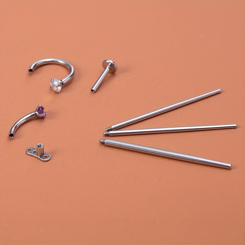 Threaded Insertion Pin Taper For Internally Threaded Jewelry