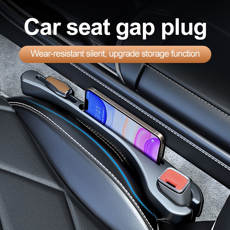 Car Seat Gap Filling Wireless Charging Storage Box Multifunctional Car  Organizer with USB Chargers PU Leather Seat Console Side - AliExpress