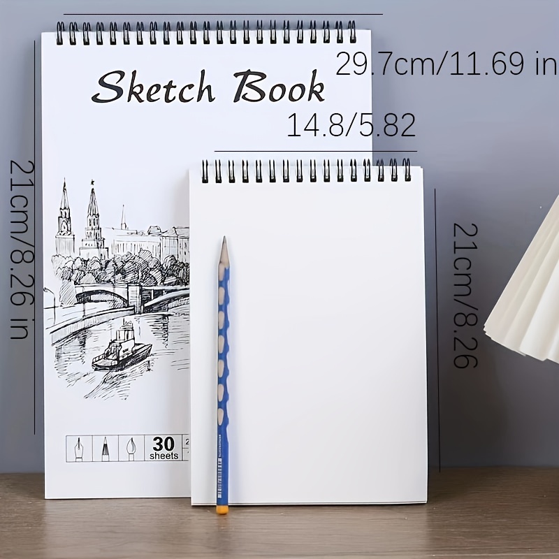 Sketch Book Top Spiral Bound Sketch Pad Acid Free Art - Temu