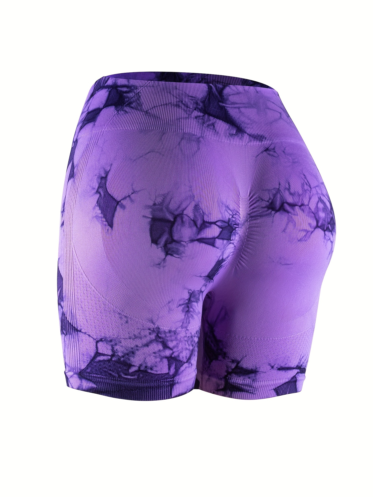  niuwa Women Tie Dye Bubble Yoga Shorts Butt Fitting Fitness  Running Biker Shorts Sports Workout Scrunch Shorts with Pockets (Purple,  XL) : Clothing, Shoes & Jewelry