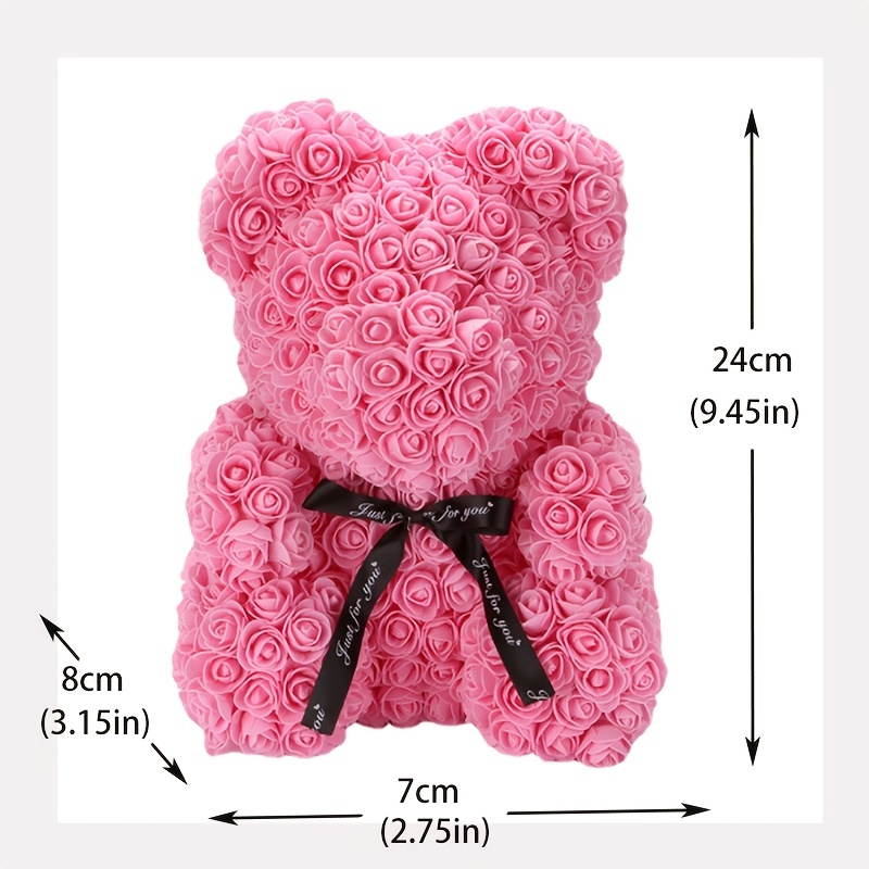 rose foam bear