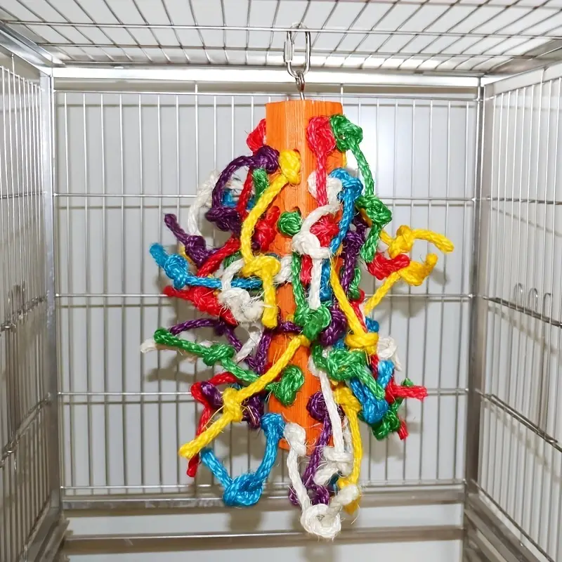 Large Small Parrot Chewing Toys
