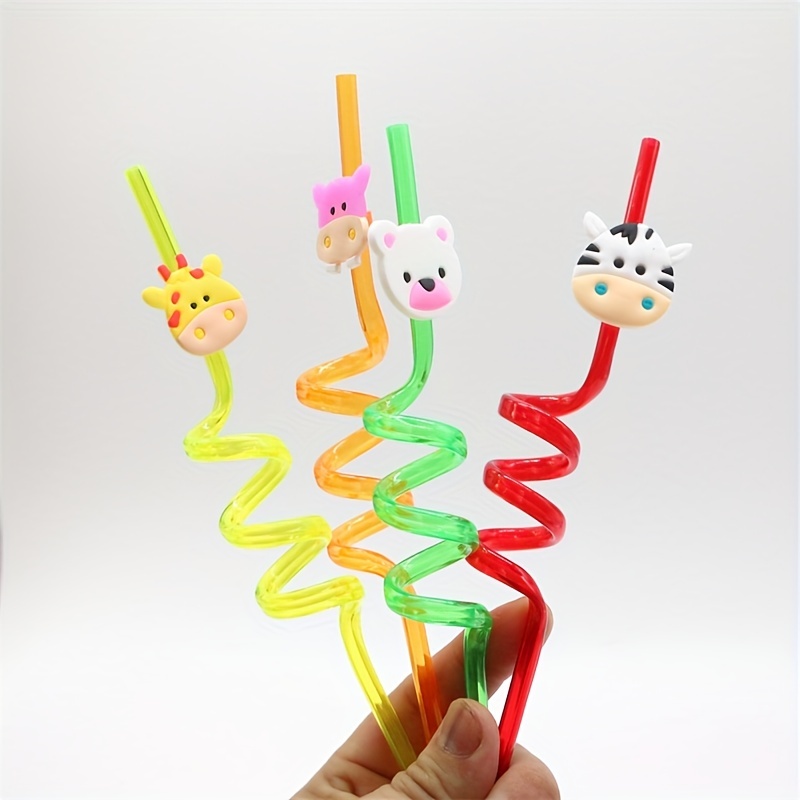 Reusable Dinosaur Straws - Perfect For Kids' Safari Jungle Dinosaur Theme  Parties! - Temu
