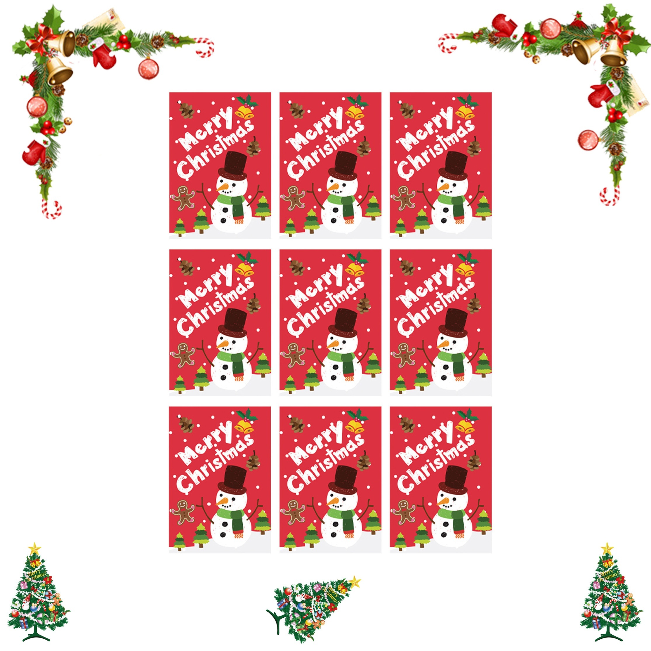 Christmas Themed Bottle Label Stickers Christmas Decorative - Temu