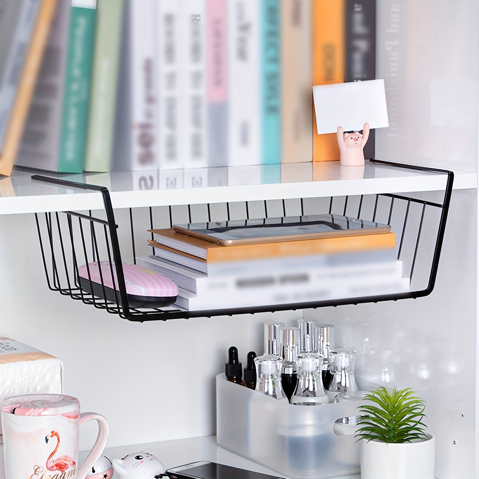 Under Shelf Basket Undershelf Storage Basket Under Shelf Storage Sontainers  Under Shelf Wire Basket Metal Under Shelf Hanging Storage Bin Slides Under