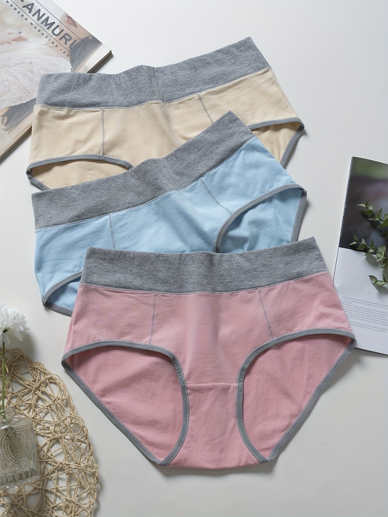 High Waist Underwear - Temu