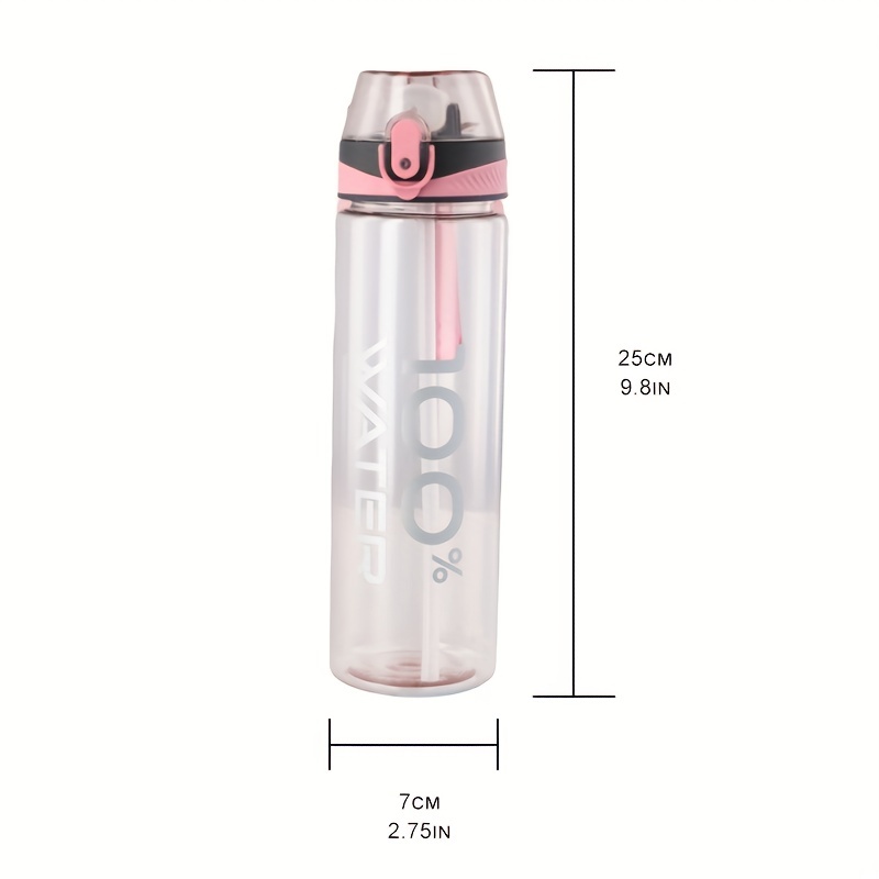 Keepred Gradient Water Bottle Portable Leakproof Bottle - Temu