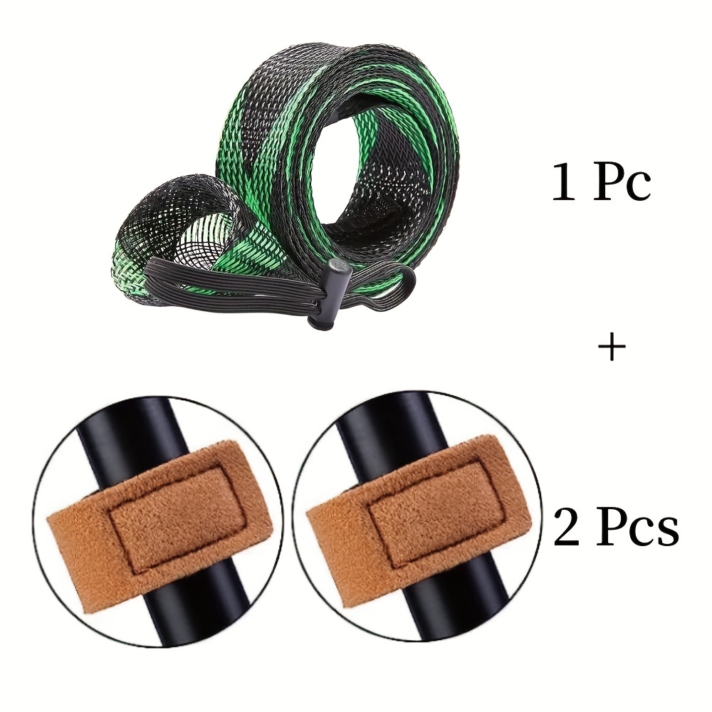 Fishing Pole Sleeves Rod Strap Fishing Rod Protective Cover - Temu