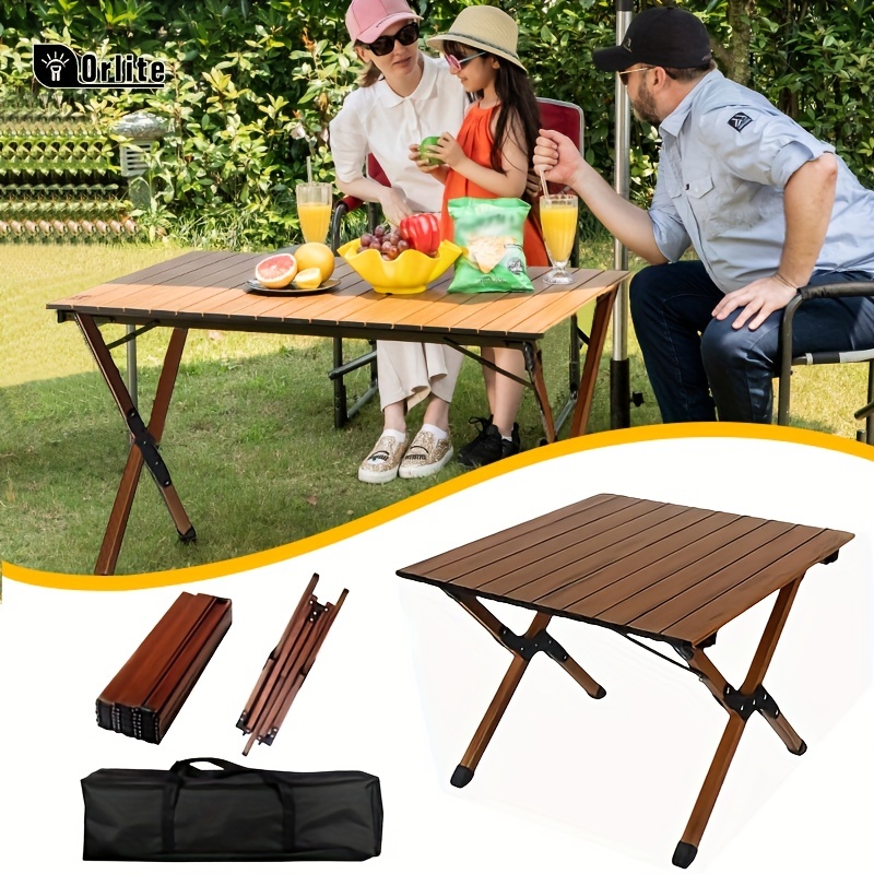 Table Pliante Portable Extérieure 1pc, Adaptée Au Pique-nique, Au Camping -  Sports Et Activités D'extérieur - Temu Canada