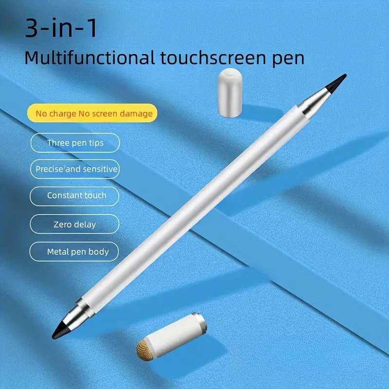 1 Stylus Pen High Sensitivity Disc Fiber Tip Ipad Iphone - Temu