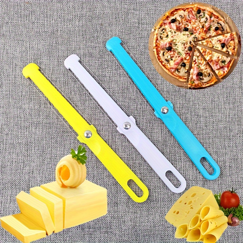 1pc Cheese Slicer Peeler Wired Cheese Butter Cutter Block Cheese  SlicerPlastic Cheese Knife Cooking Baking Tools Kitchen - AliExpress