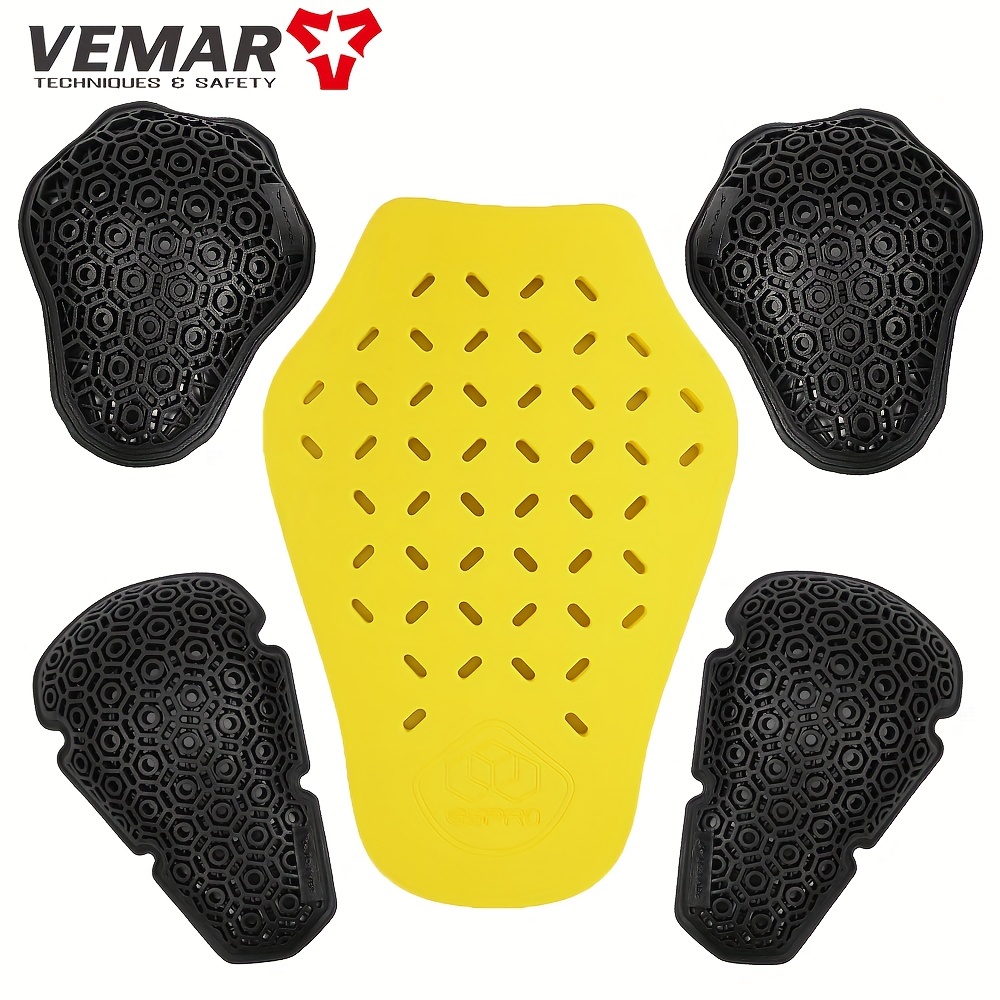 

Motorcycle Jacket Lining Ce1 Protectors Pads Shoulders Elbow Back Gear Motocross Racing Clothing Built-in Bike Cycling