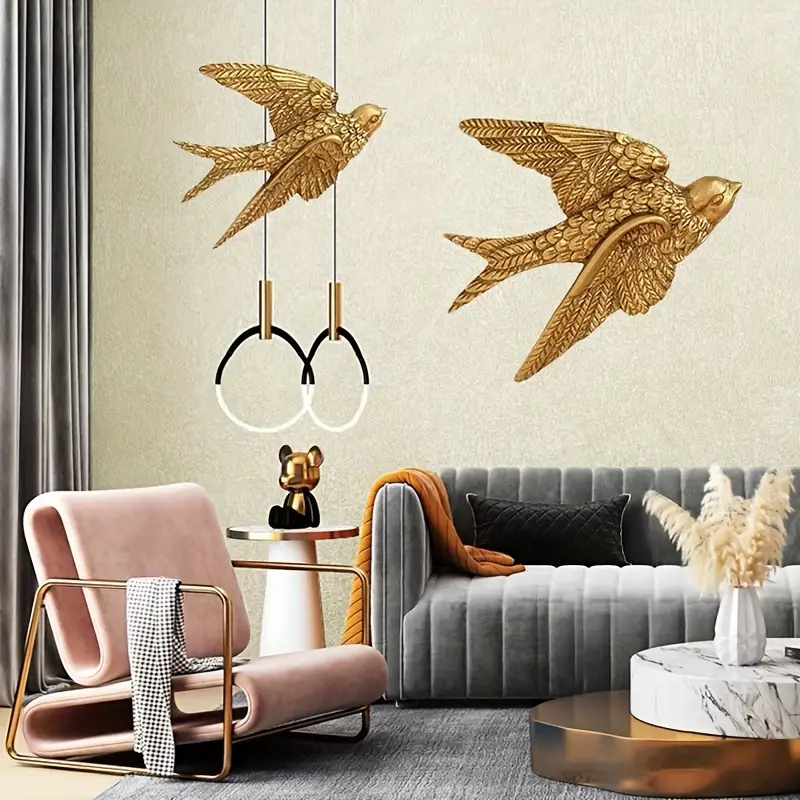Flying Bird Wall Decoration Wall Decoration Living Room - Temu