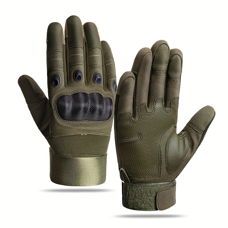 Guantes tácticos, guantes militares con pantalla táctil con nudillo duro  para cazar tiro Senderismo Airsoft Camping Paintball Entrenamiento del  ejército
