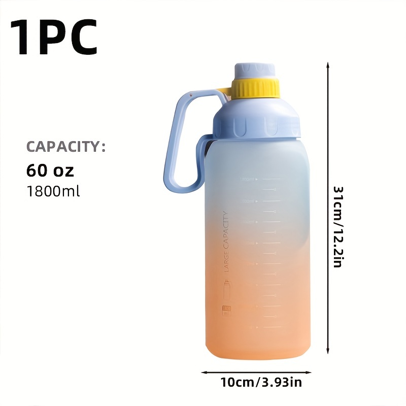 Large Capacity Portable Water Jug With Anti-fall Design For