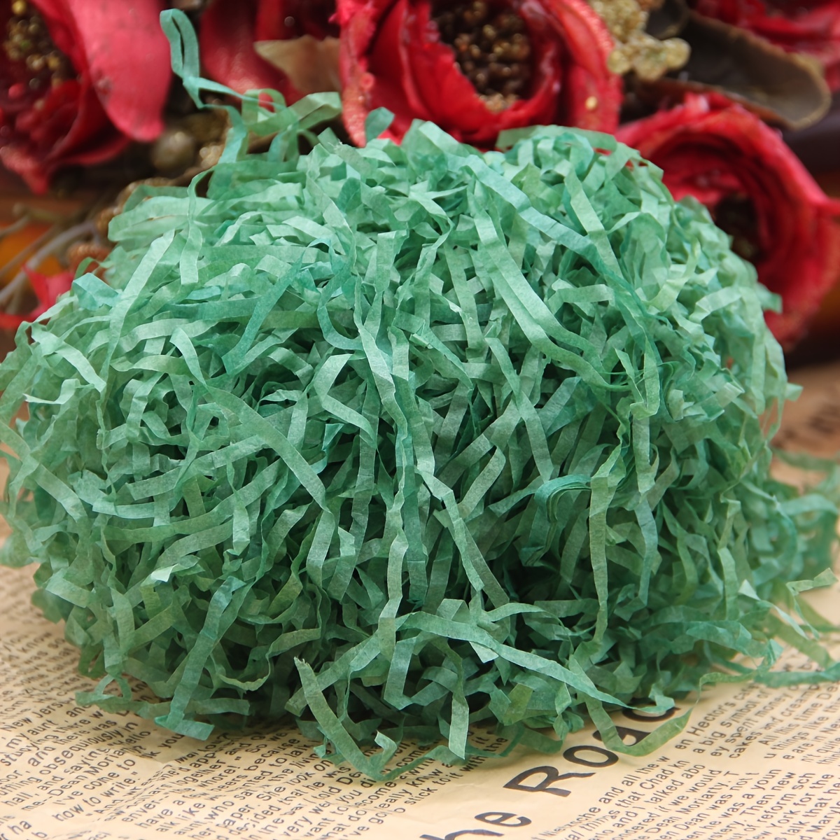 Basket Grass Recyclable Craft Shred Confetti Raffia Paper - Temu