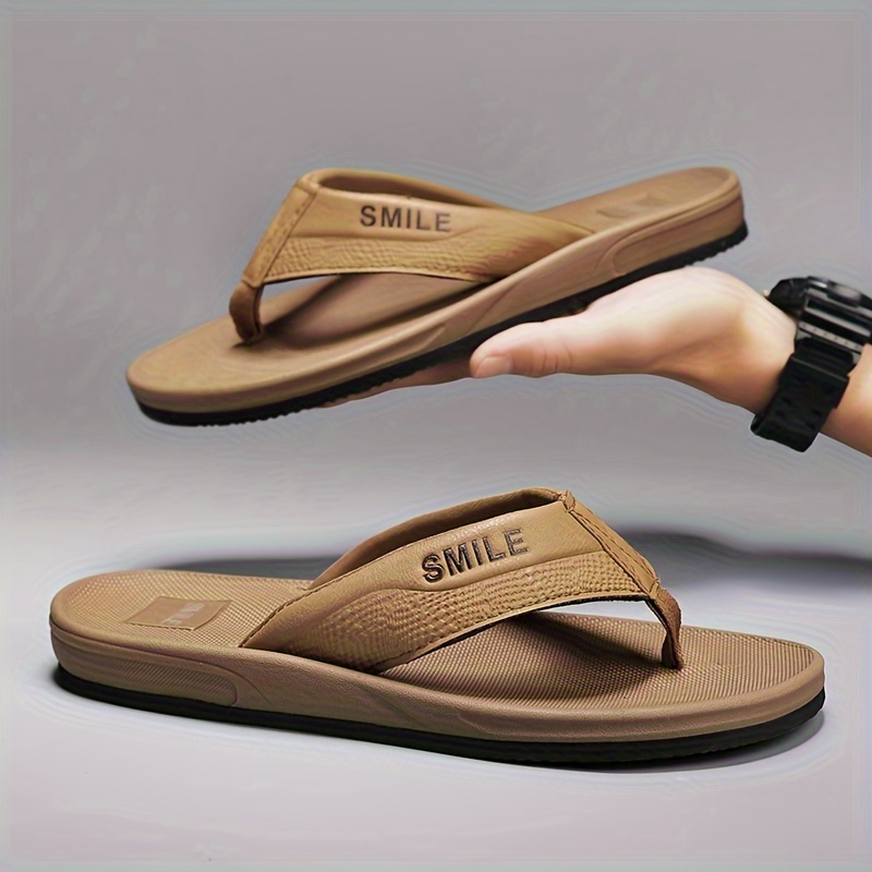 Men's Summer Sandals Casual Beach Shoes Non-slip Slipper, Trendy
