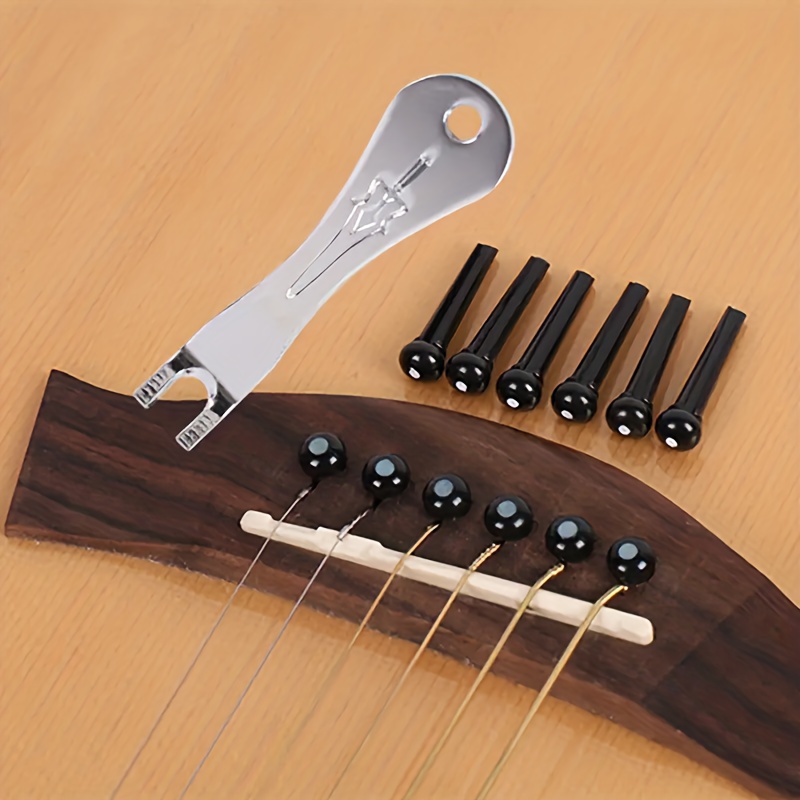 Guitar String Changer Metal Plucking Nail Gitar Repair Tool