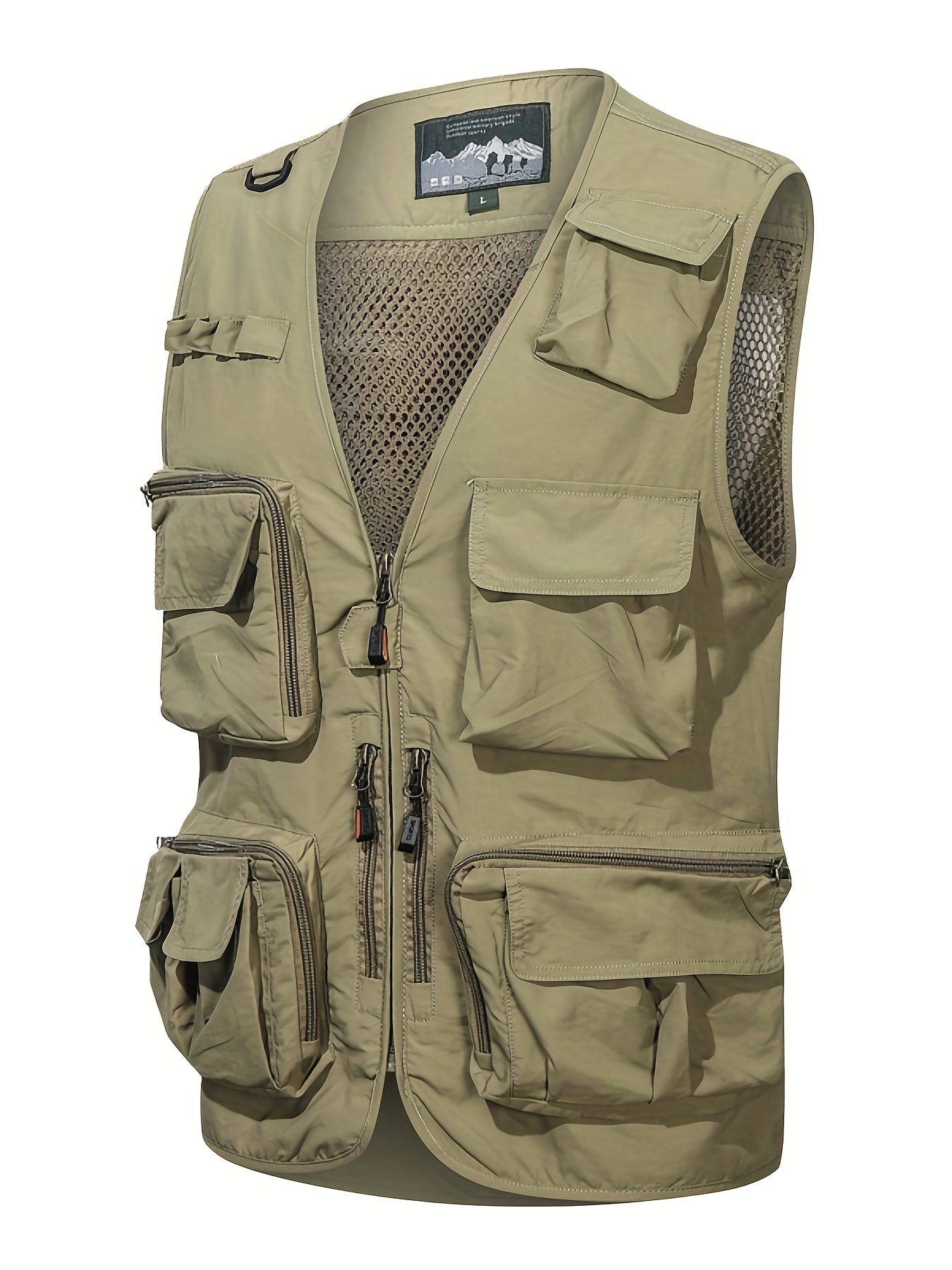 Mens sales fisherman vest