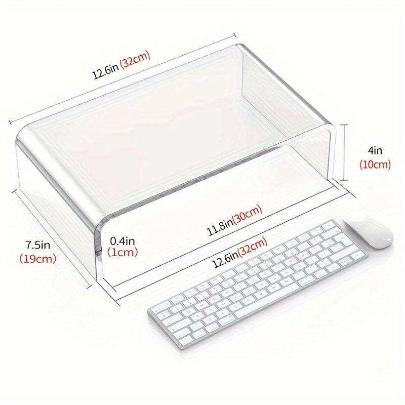 Acrylic deals desktop stand