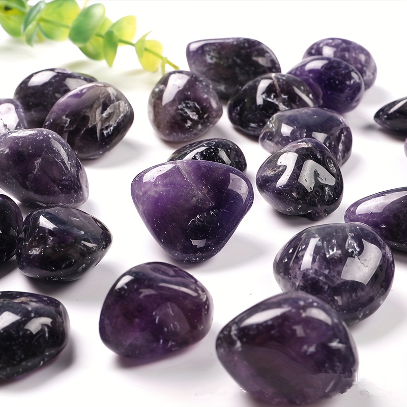 

100g Natural Amethyst Tumbled Rolling Large Particle Healings For Flower Pot Fish Tank Decorative Diy Aromatherapy Diffuser