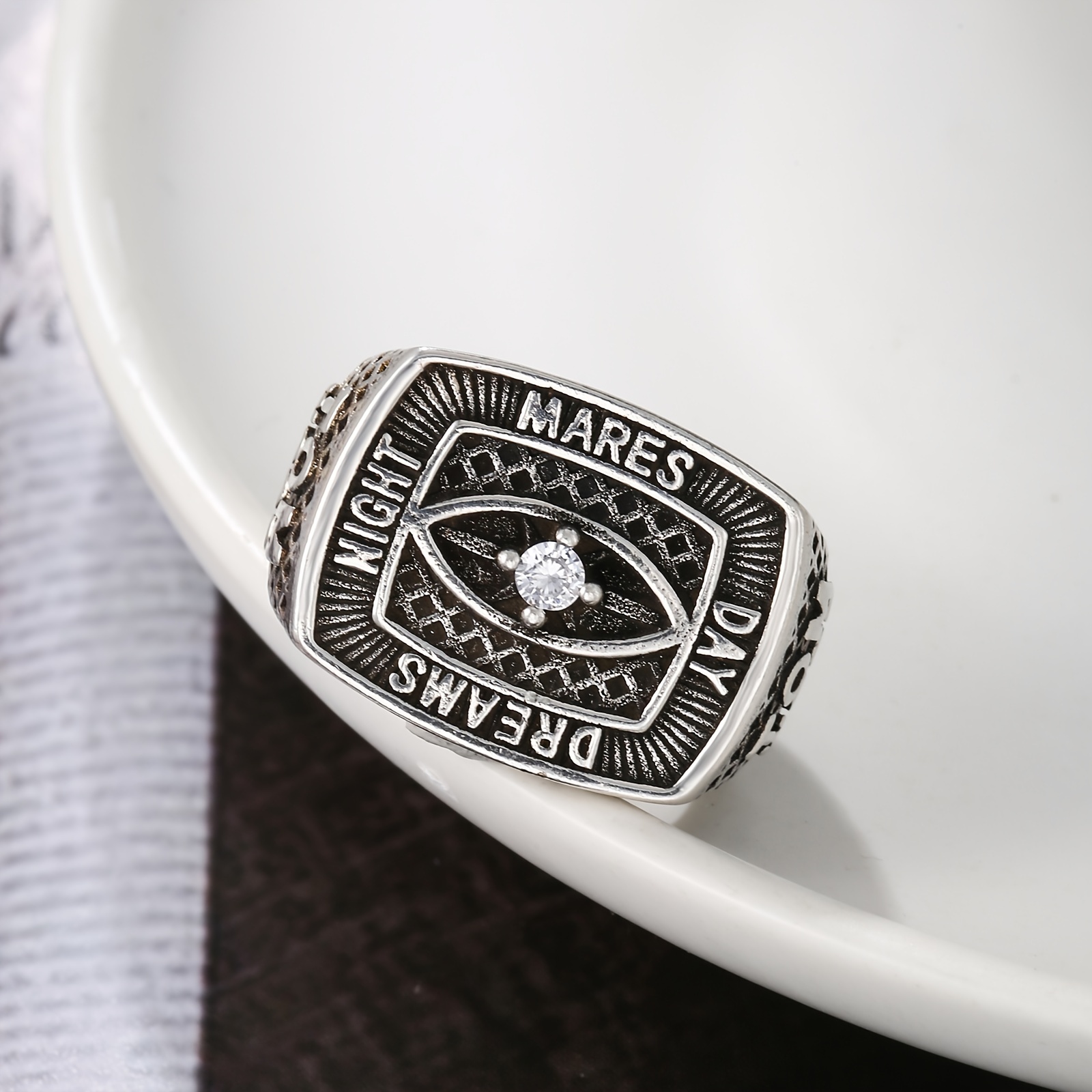 Oakland Raiders Championships Ring Set - Punk Dark