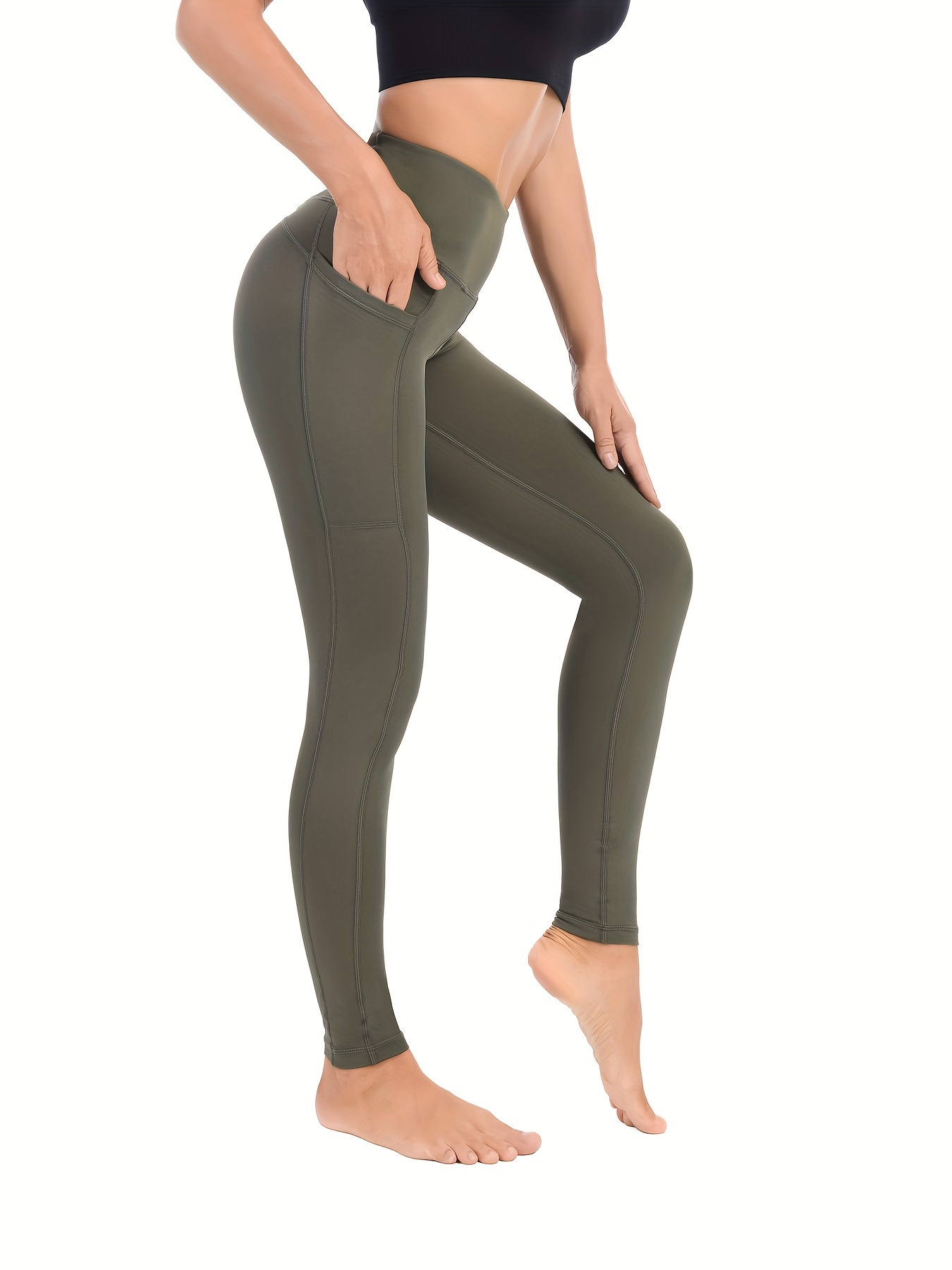 High Waisted Leggings for Women Lounge Leggings Buttery Soft Yoga Pants  Winter Yoga Pants for Workout Running
