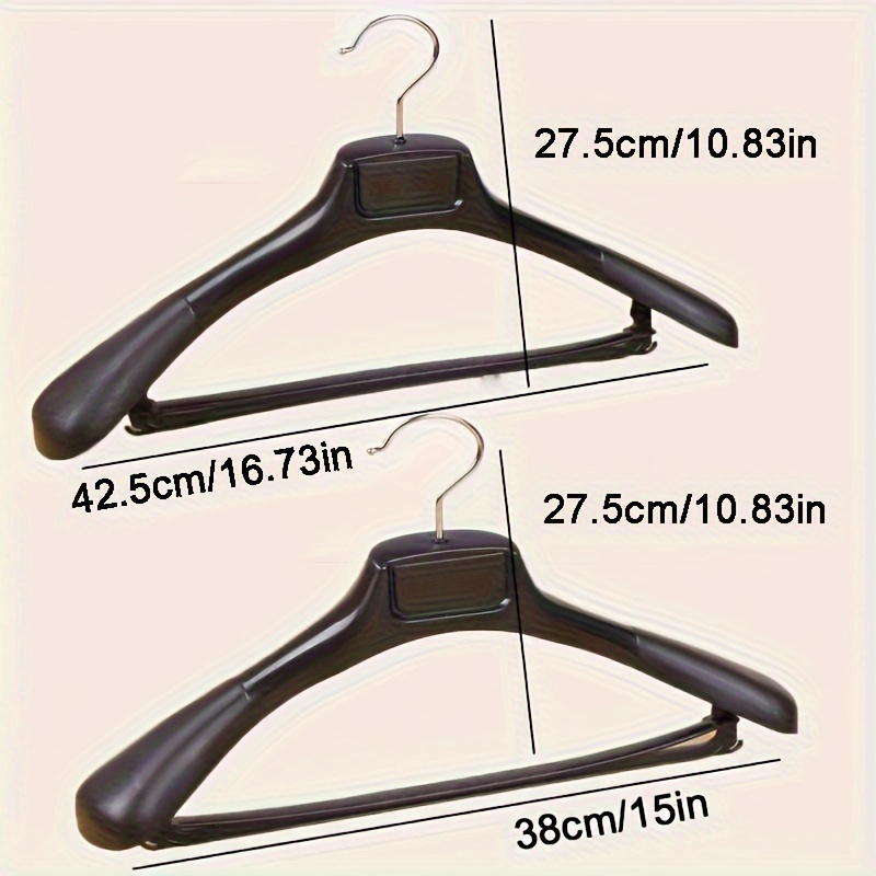 Plastic Coat Hangers Wide Shoulder