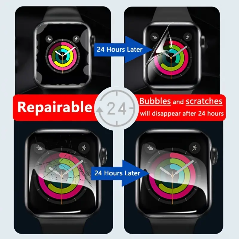 For Garmin Vivoactive 5 Smartwatch Anti-scartch Hydrogel Protective Films  HD Clear Screen Protector for Vivoactive5 Not Glass - AliExpress