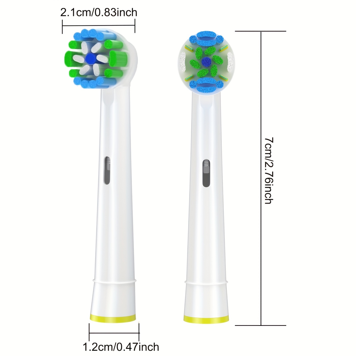 Replacement Electric Toothbrush Heads Compatible Oral - Temu