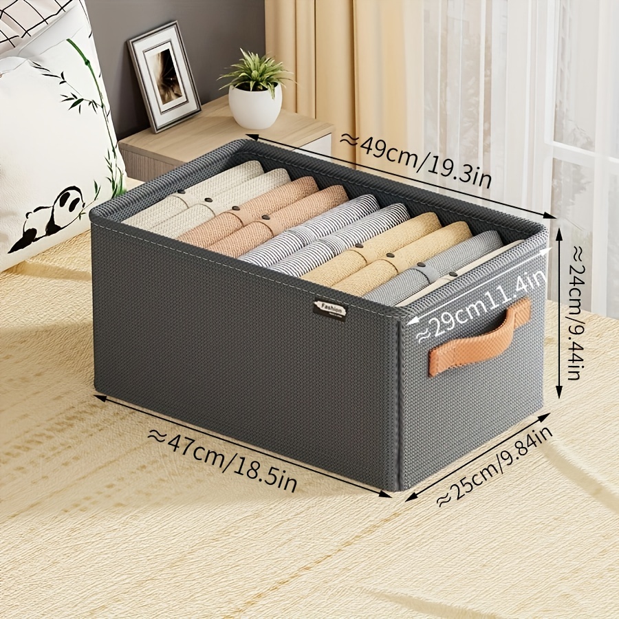 Clothes Pants Storage Box Jeans Sweaters Packing Cube Organizer