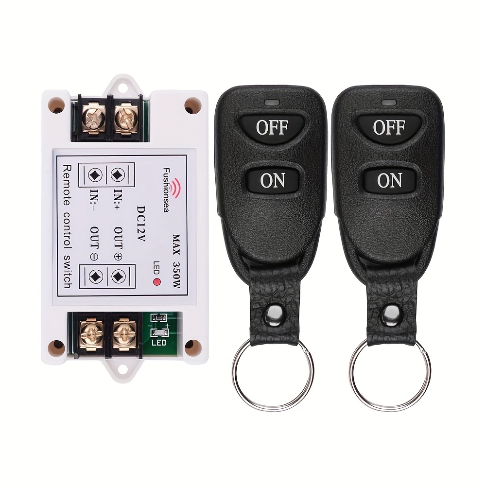 Interruttore ON/OFF con telecomando 12V Controllo remoto Max 20A