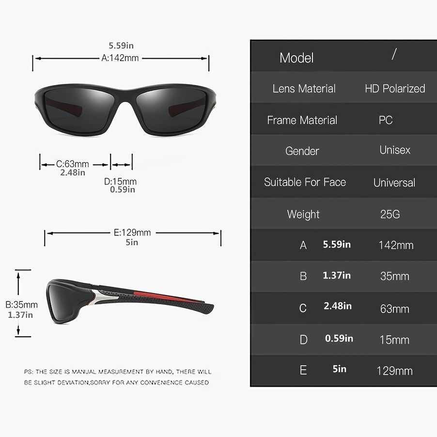 mens polarized sunglasses outdoor sports cycling sunglasses driver driving fishing glasses uv400 1