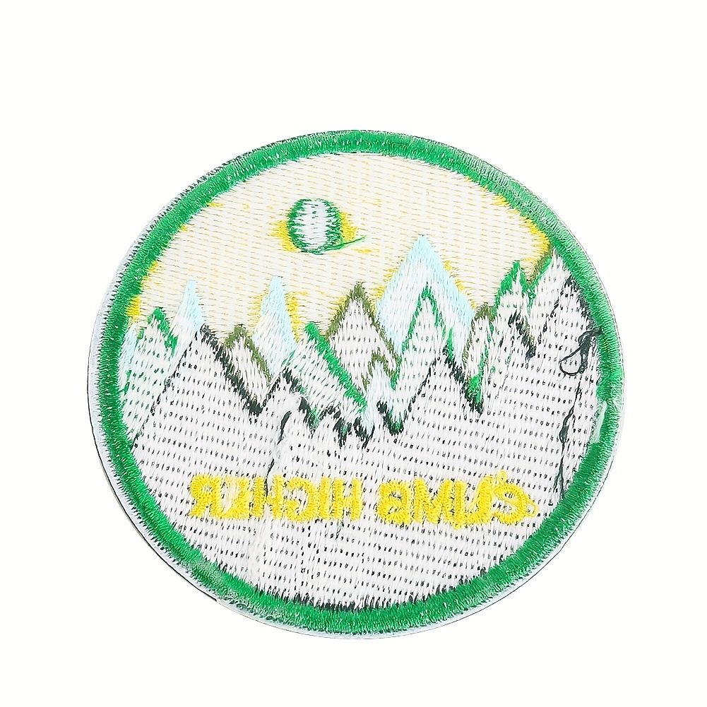 2pcs Delicate Embroidered Patches, Iron On Patches, Cool Embroidery  Patches, Sew On Applique Tiger Patch, Custom Backpack Patches