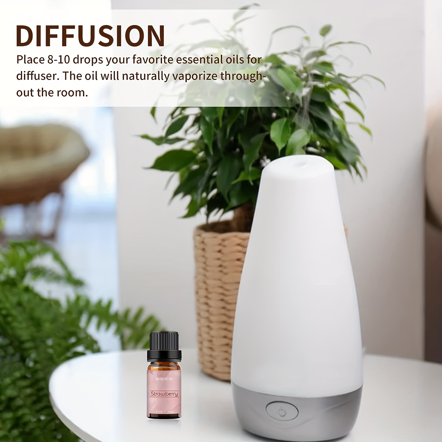 Strawberry Essential 10ml Perfume Oil Aromatherapy Diffuser
